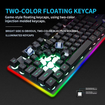 Goldstern Tastatur- und Maus-Set - KM99 WL Schwarz
