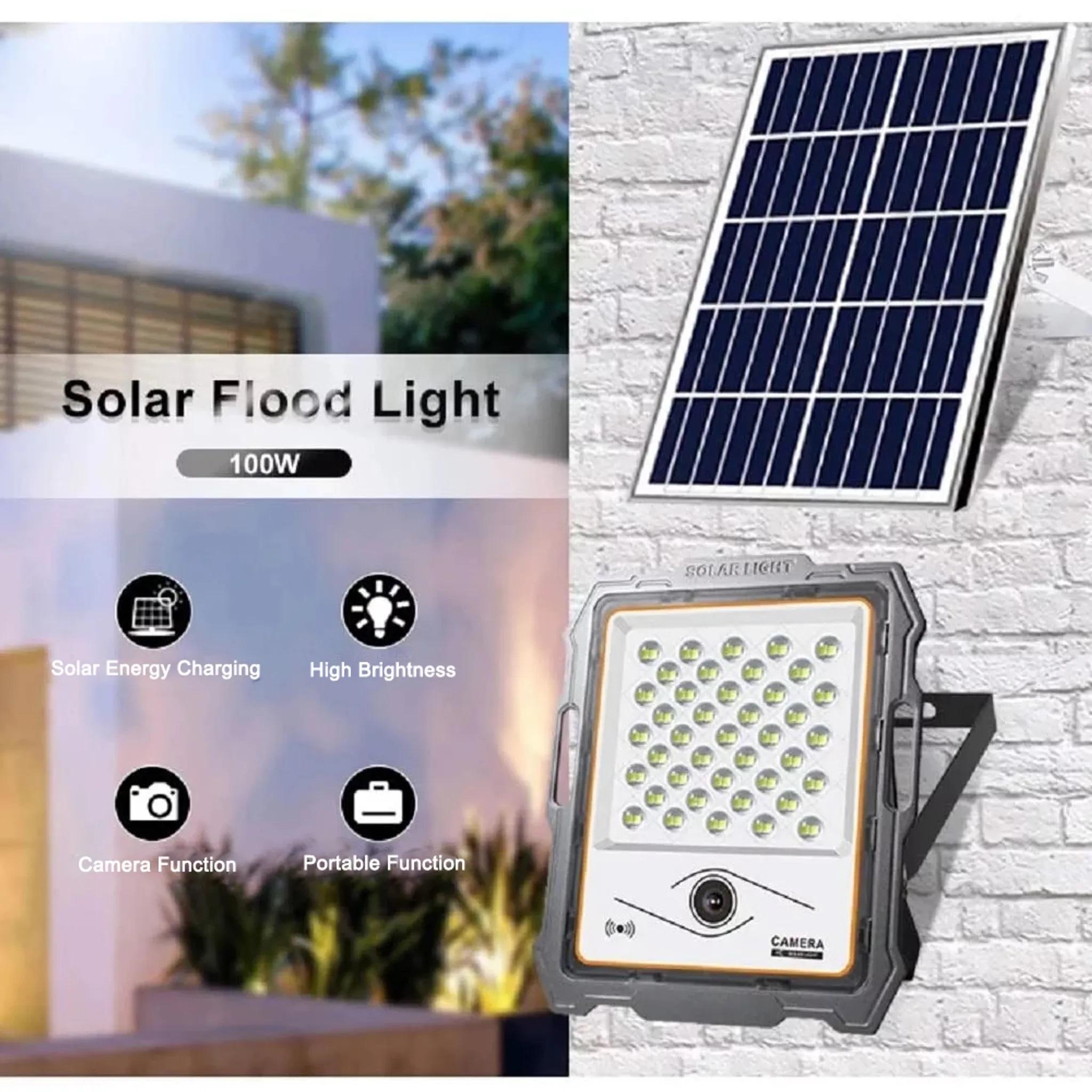 LED Solarlicht WiFi IP Kamera 1080P