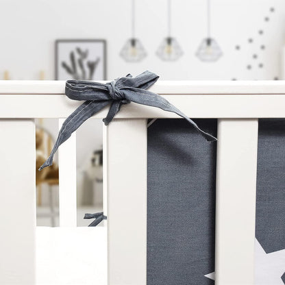 Luchild Bumpers - Bettumrandung - Star-Grau-360