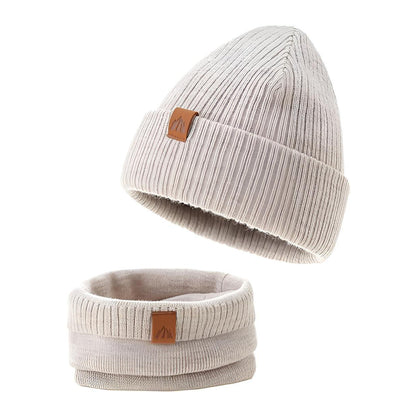 AHAHA Kinder Beanie - 2er Beige