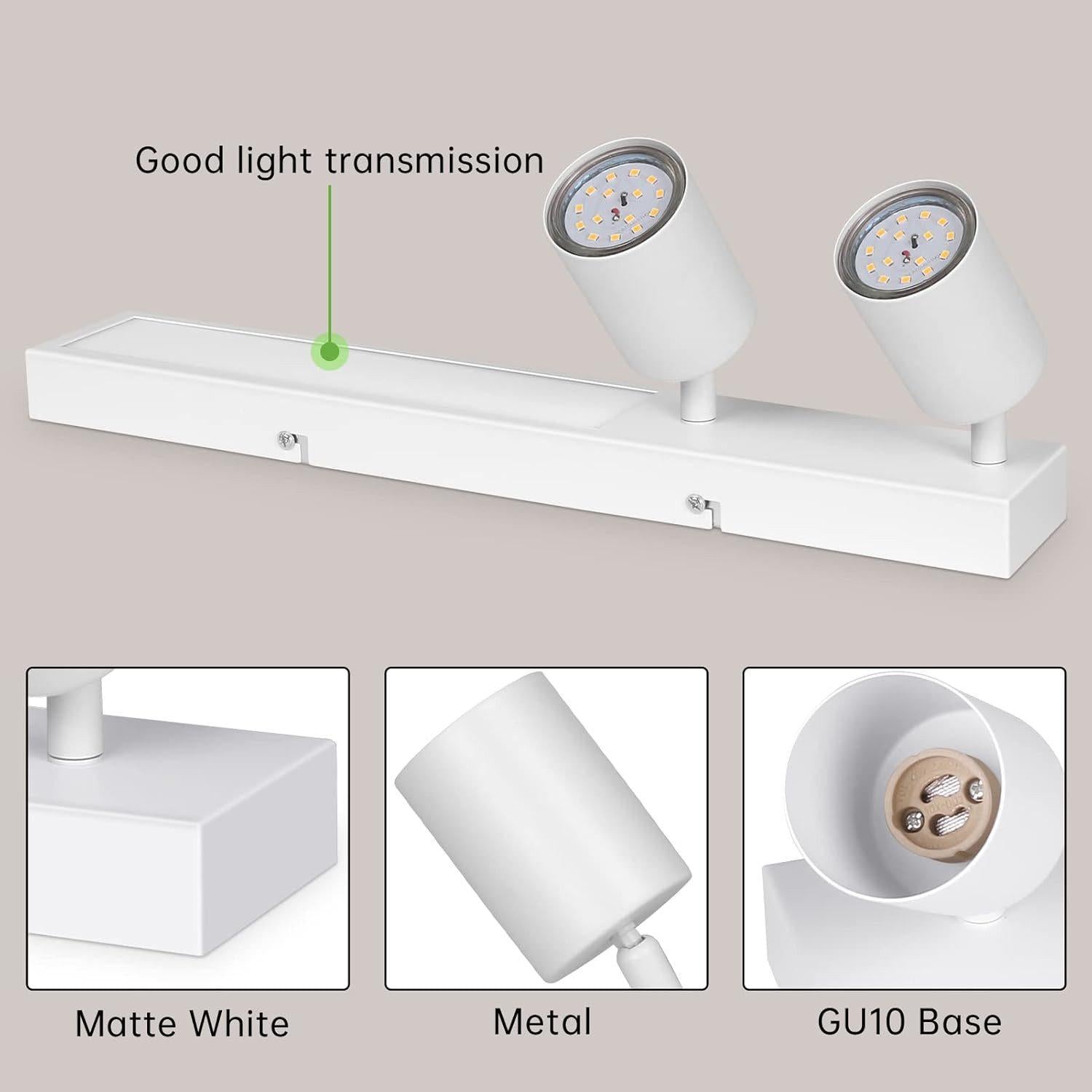 Kimjo - LED Deckenstrahler - 2er weiß