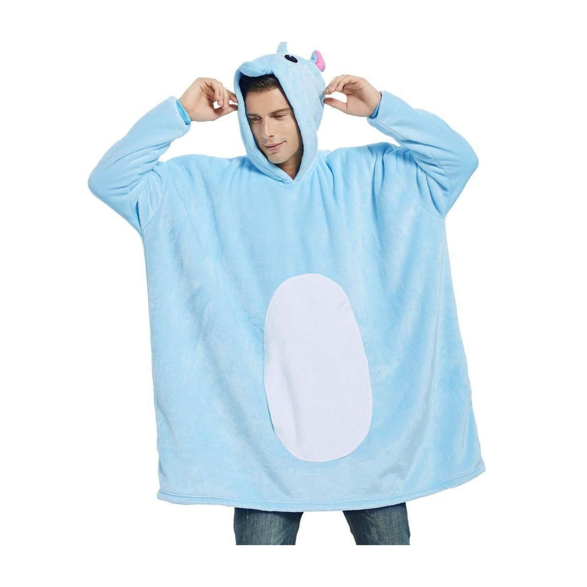 BF Hoodie - Einhorn Hellblau