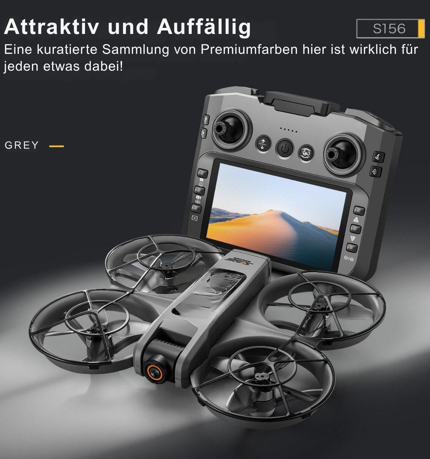 Goldstern RC Quadrocopter - S156 Orange - 3 Akkus