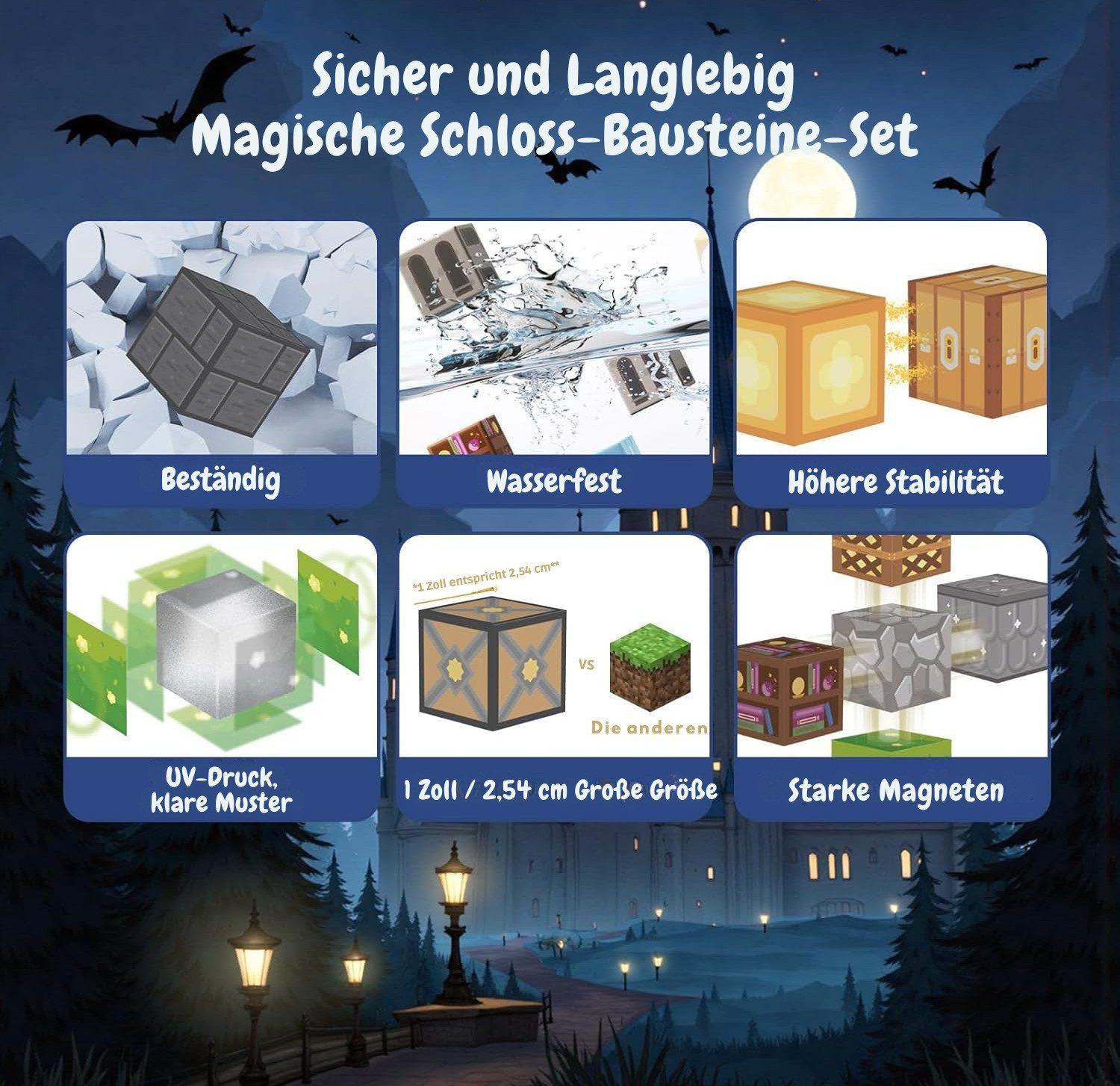 Tinytrek - Magnetbausteine 120 Teile