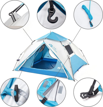 Mobi - Garten-/Camping-Zelt - Blau