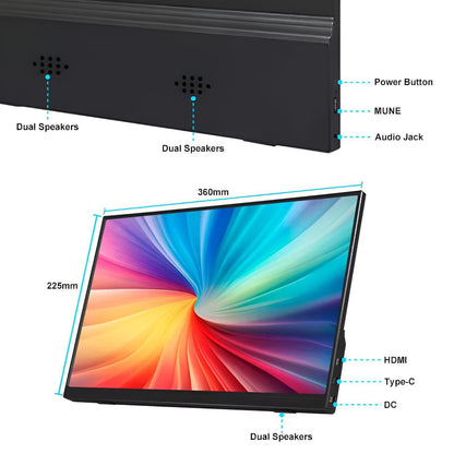Goldstern - Gaming Monitor - 156HD - PM