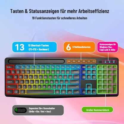 Goldstern Gaming Tastatur Set - 621GL