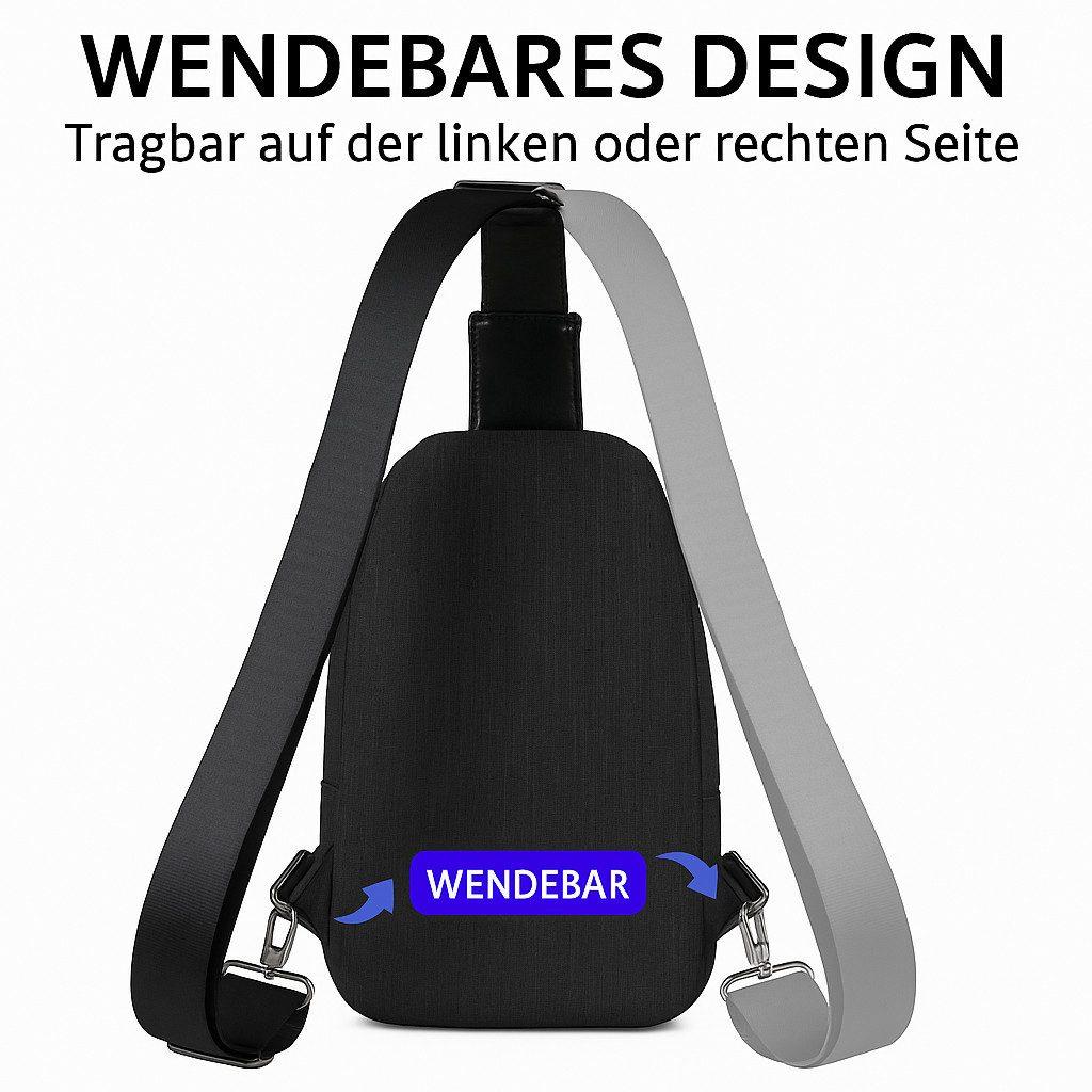 Umhängetasche - Schwarz