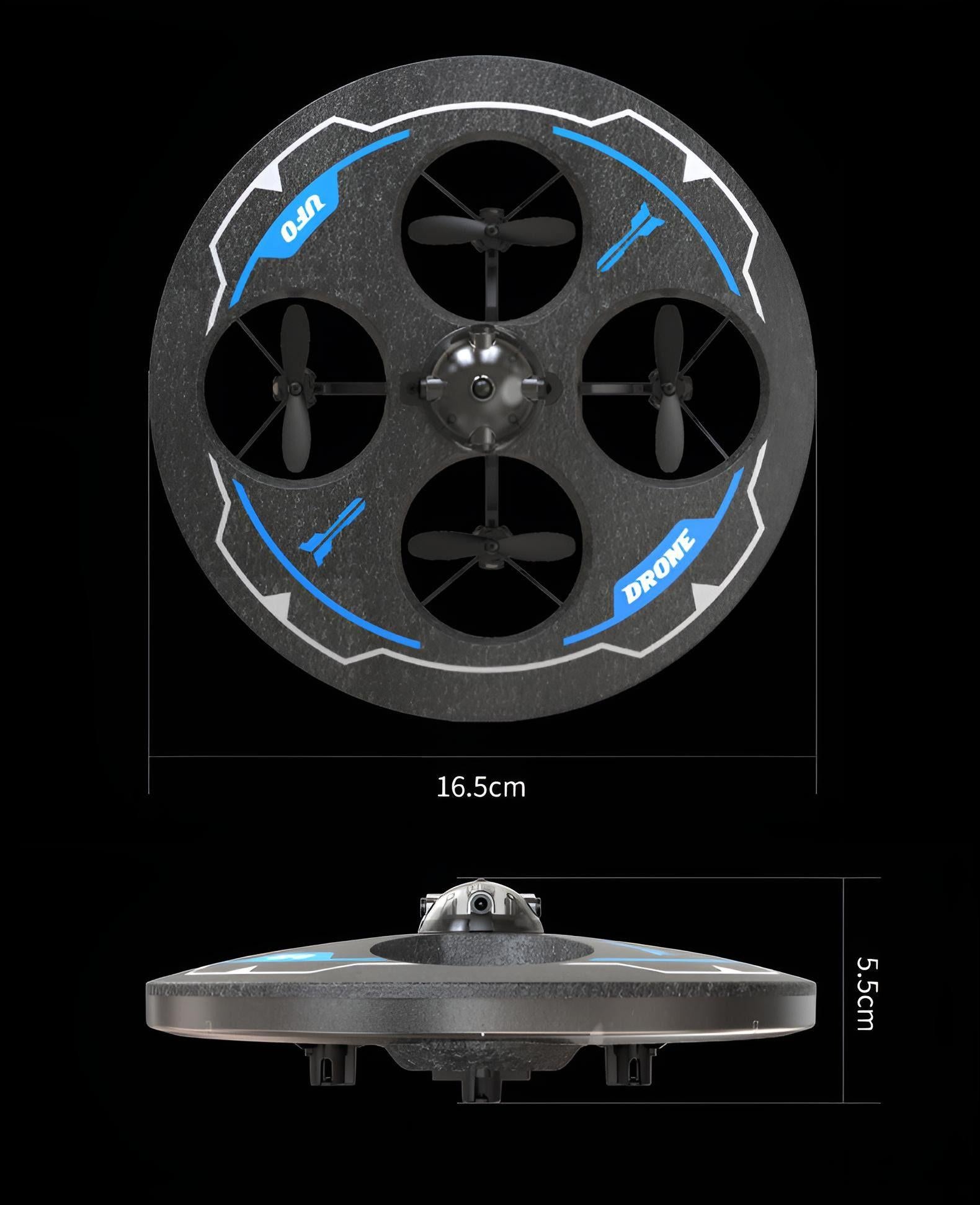Goldstern-Tech Ufo Drohne - Grün LH-X85SWF