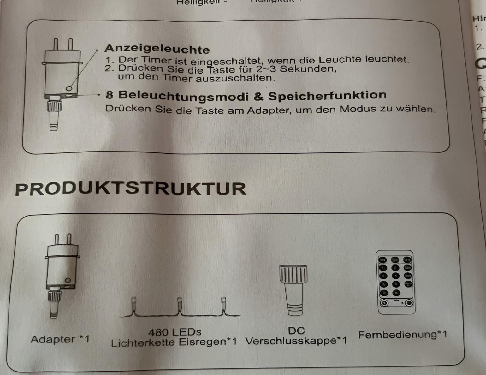 ECOWHO - LED Lichternetz 480-flammig - NWXZ