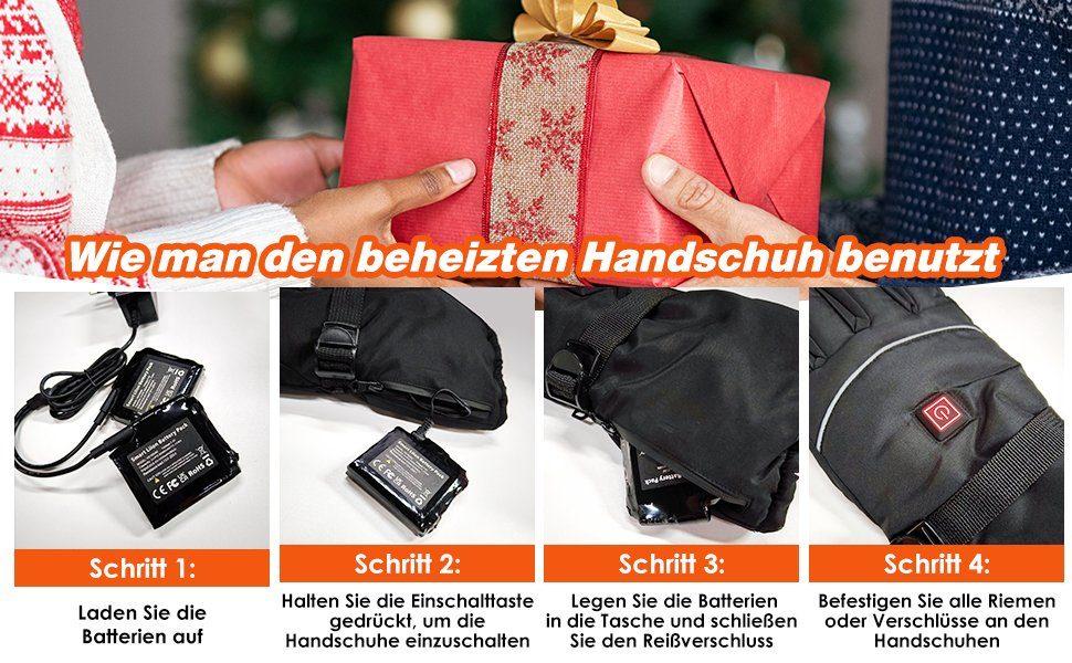 Supoggy Heizhandschuhe - 3 Stufen