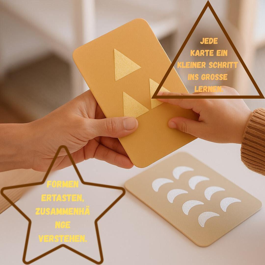 Sensorische Lernkarten  Spielerisch Zahlen & Sinne entdecken Spielerisches Lernen mit allen Sinnen