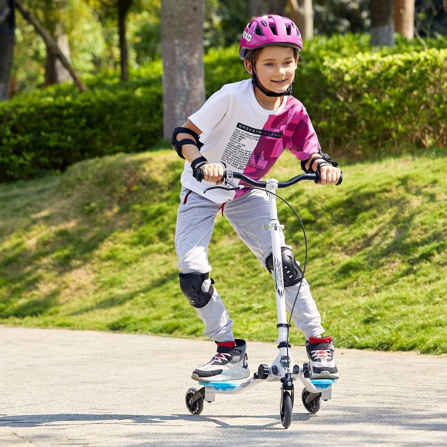 WOOKRAYS Scooter Speeder - Schwarz