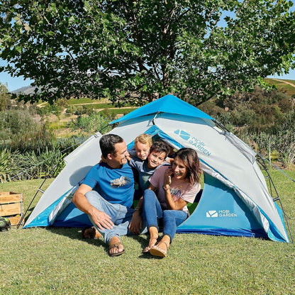 Mobi - Garten-/Camping-Zelt - Blau