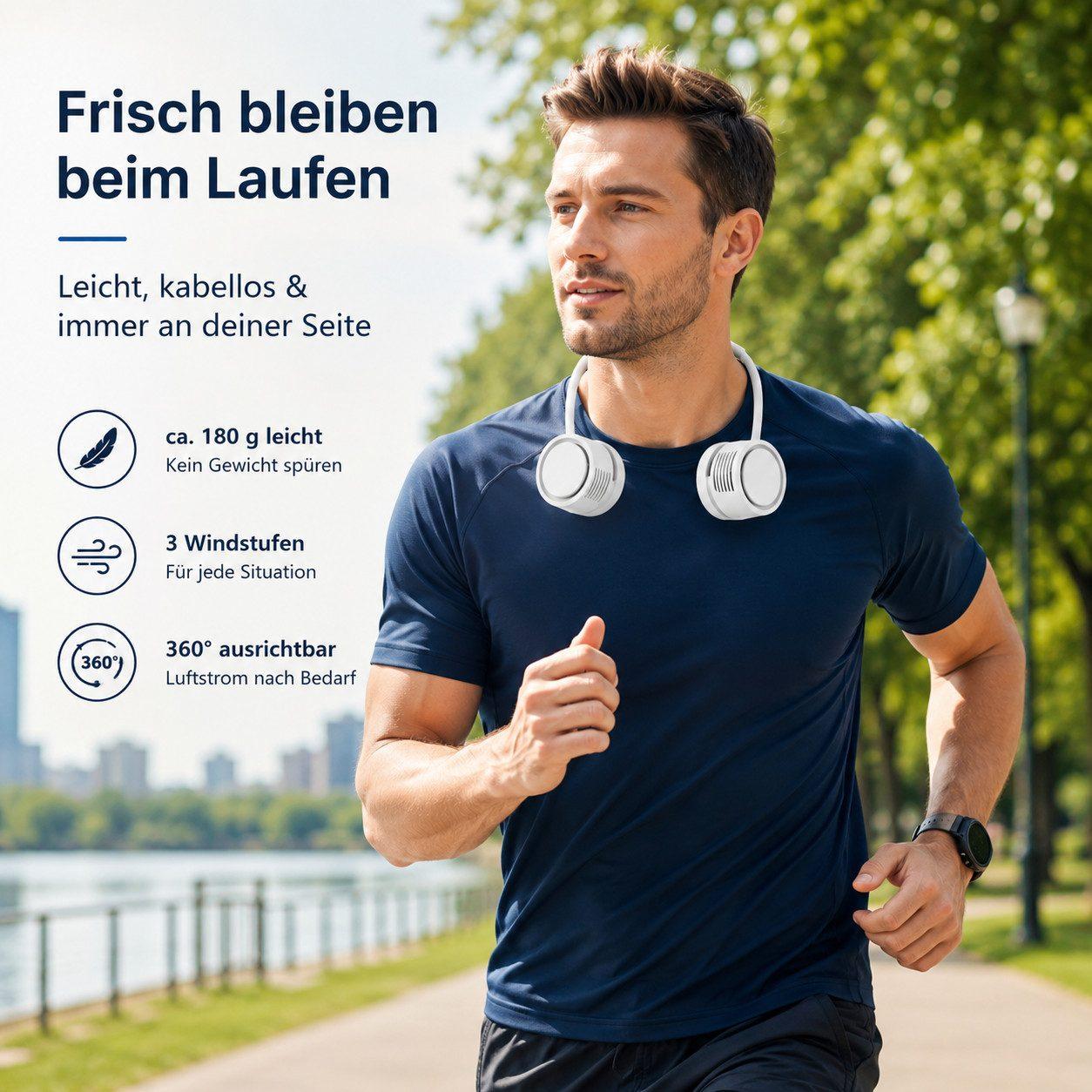 Zantan - Nackenventilator 360° verstellbar - DQ209