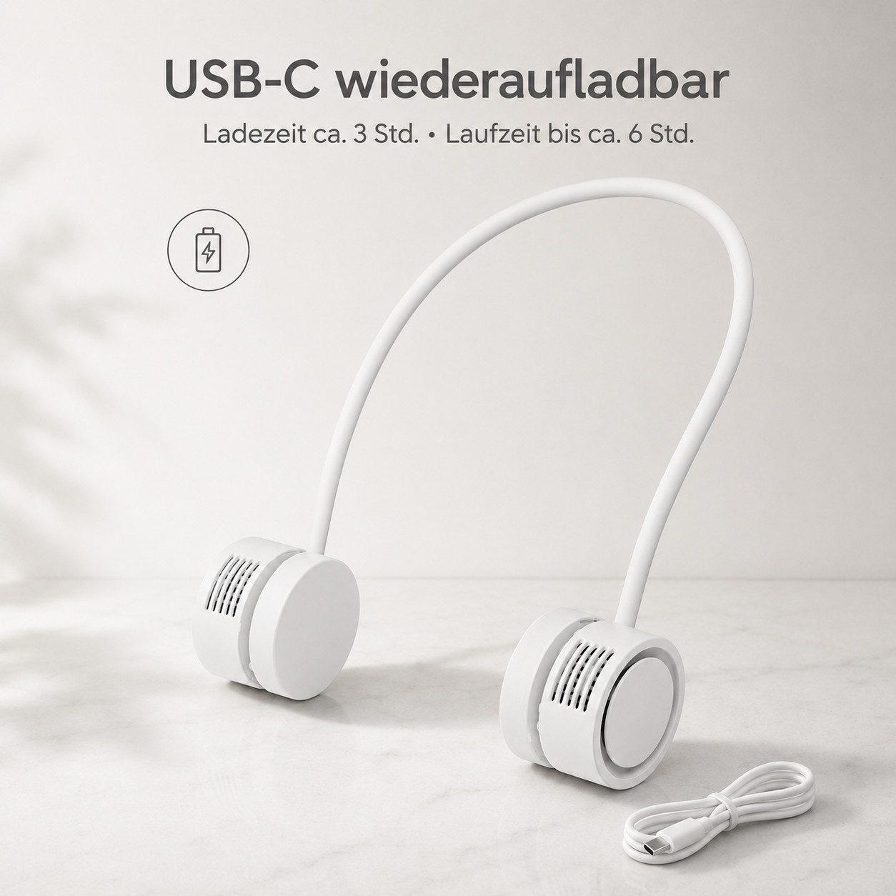 Zantan - Nackenventilator 360° verstellbar - DQ209