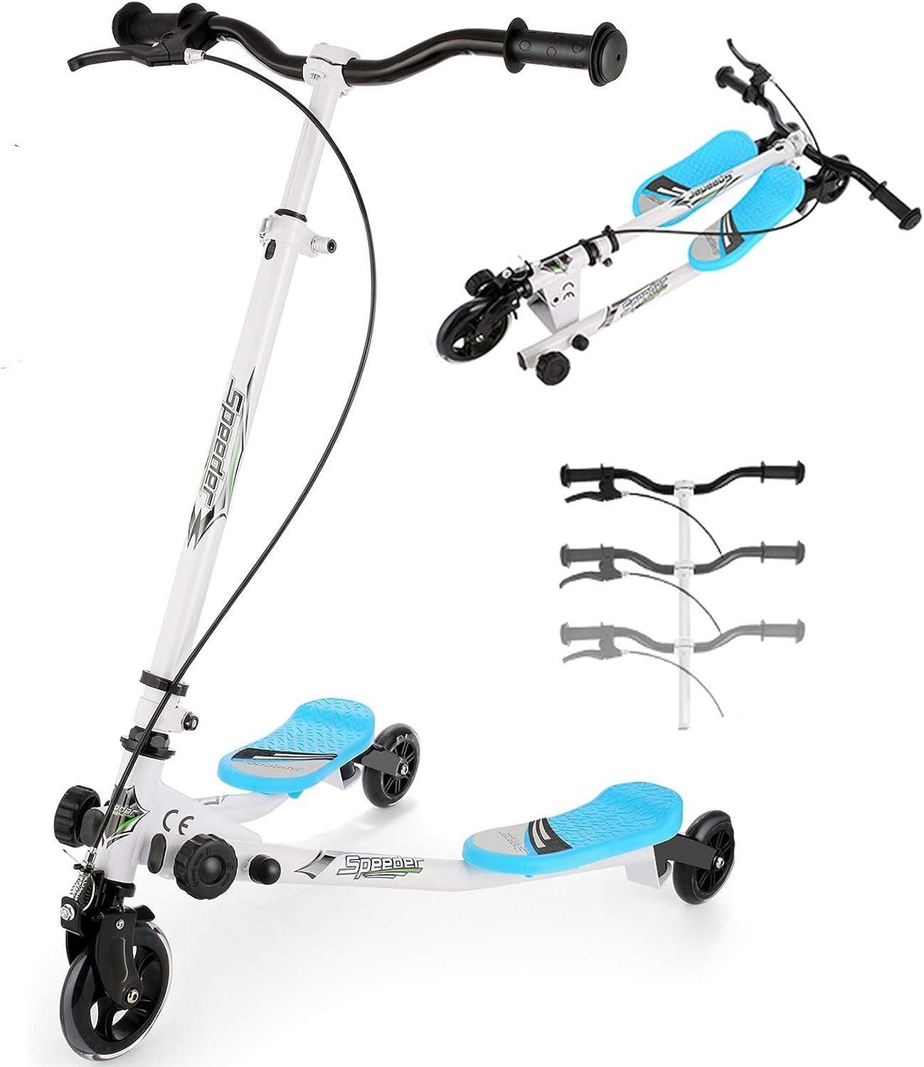 WOOKRAYS Scooter Speeder - Blau