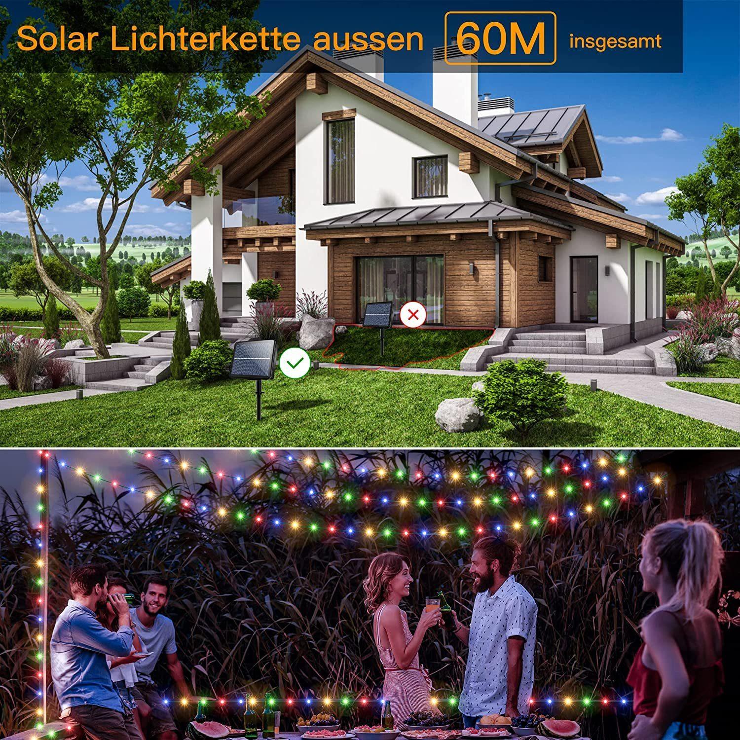 Ollny LED Solar - Lichterkette Set