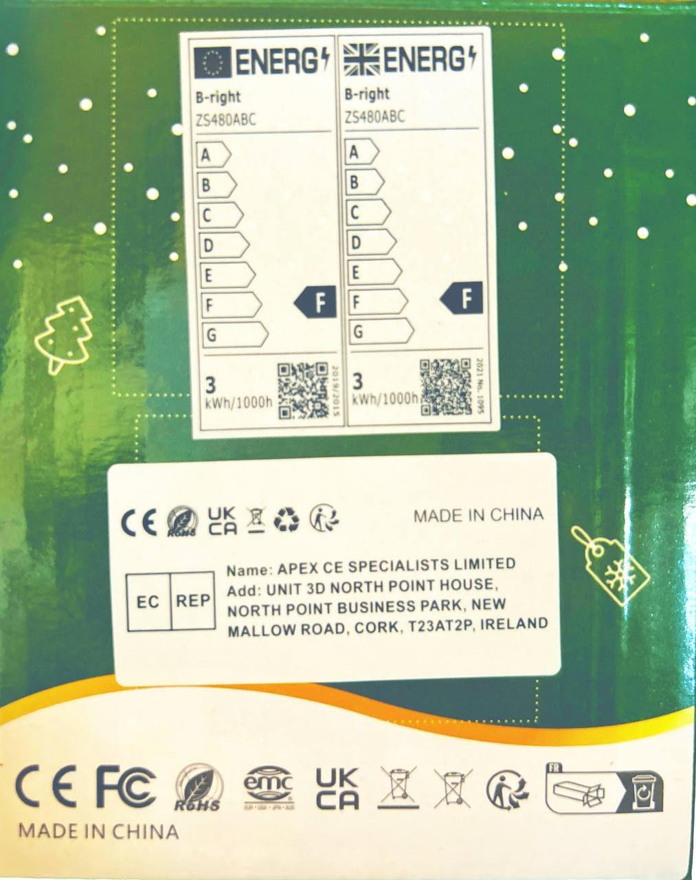 ECOWHO - LED Lichternetz 480-flammig - NWXZ