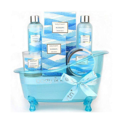 Spa luxetique Pflege-Geschenkset Blau