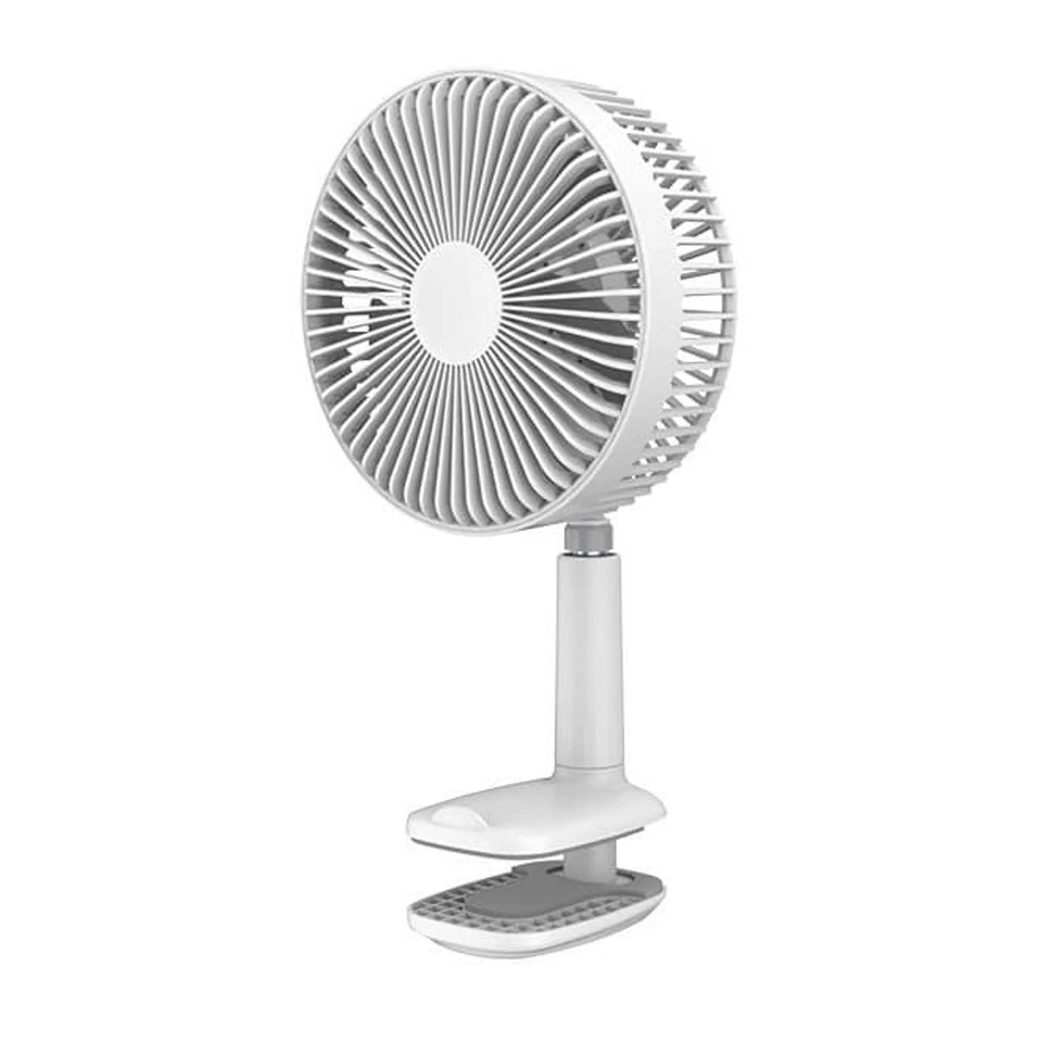 Oszillierender Clip Ventilator - REMAX F8 Fan - 360° Rotation, 3-Geschwindigkeitsstufen