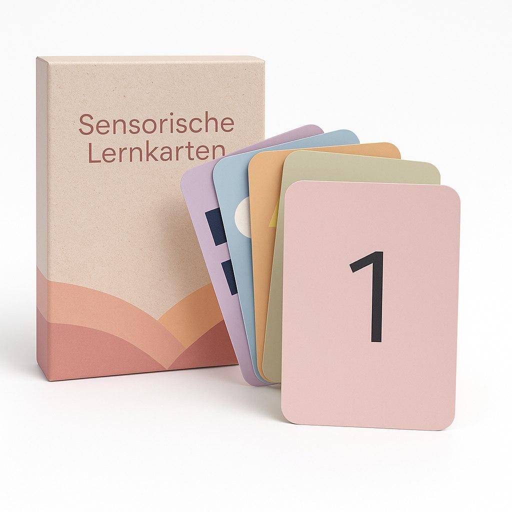 Sensorische Lernkarten – Spielerisch Zahlen & Sinne entdecken Spielerisches Lernen mit allen Sinnen