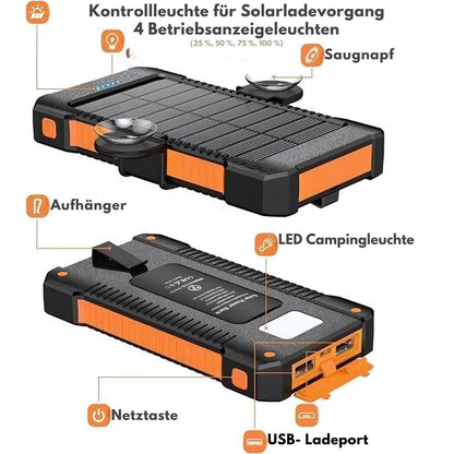 Diyarts Solar Powerbank 10000 mAh