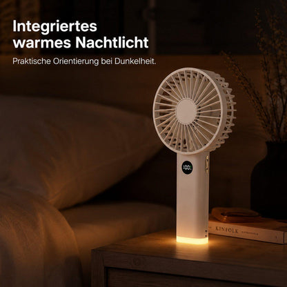 Zantan Handventilator - Weiß - 2er