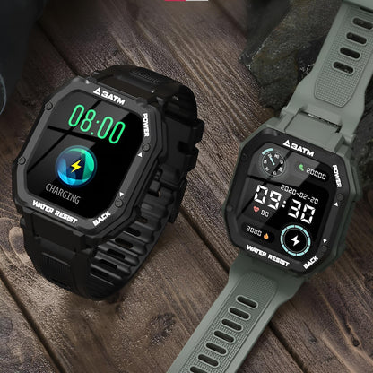 Canspot - Smartwatch/Fitnessuhr - Grün