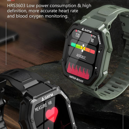 Canspot - Smartwatch/Fitnessuhr - Grün