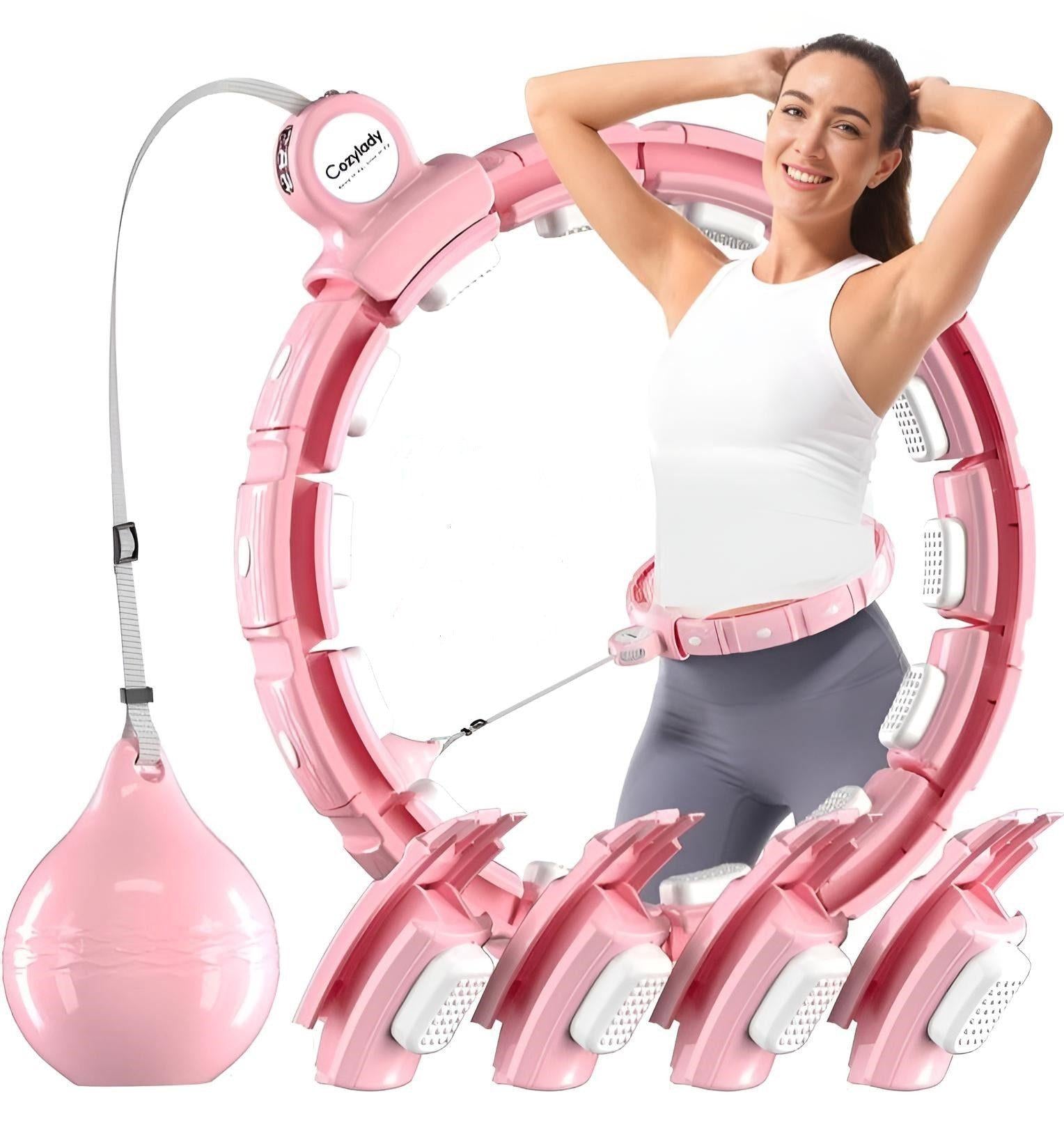 Cozylady - Smart Hula Hoop Reifen - Rosa