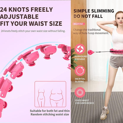 JD - Smart Hula Hoop Reifen - Lila