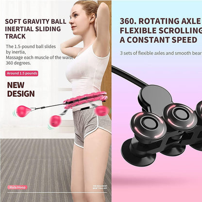 JD - Smart Hula Hoop Reifen - Lila