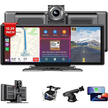 2 in 1 - Dashcam und Navi für Autos - Goldstern