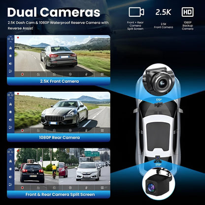 2 in 1 - Dashcam und Navi für Autos - Goldstern