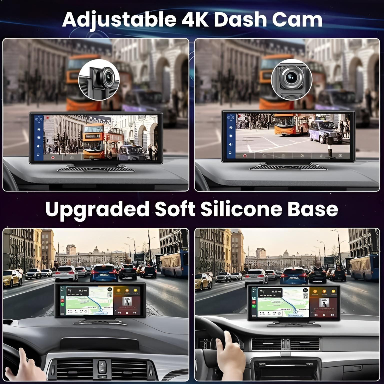 2 in 1 - Dashcam und Navi für Autos - Goldstern