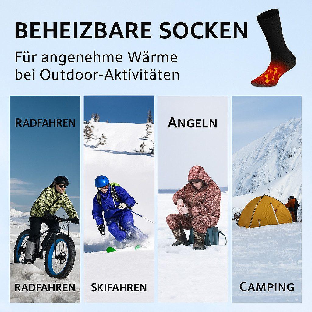 Isopho - Beheizbare Winter - Socken - M