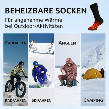 Isopho - Beheizbare Winter - Socken - M