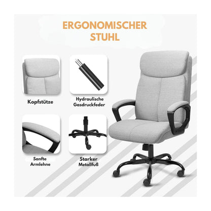 Ergonomischer Bürostuhl - grau