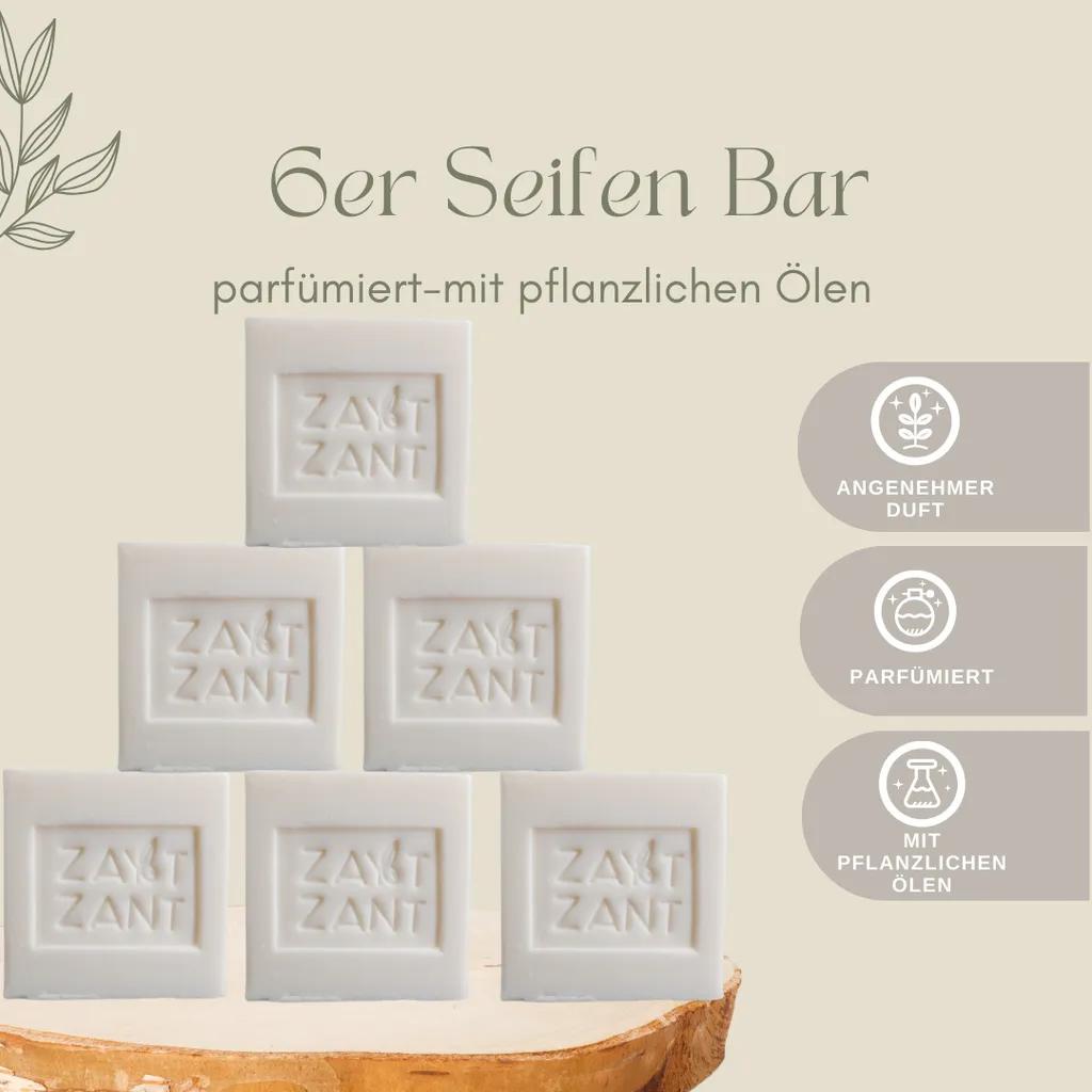 Zant - 6er-Set natürliche Seife - Parfümseife