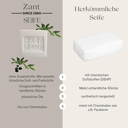 Zant - 6er-Set natürliche Seife - Parfümseife