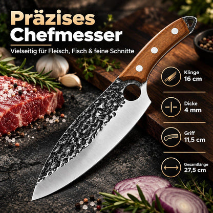Heesem Butchermesser-Set - 3-tlg braun