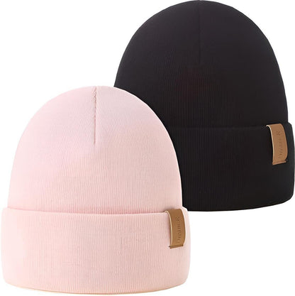 AHAHA Beanie - 9GV Schwarz/Rosa