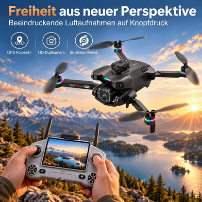 Goldstern RC Quadrocopter - K900 Max - 2 Akkus