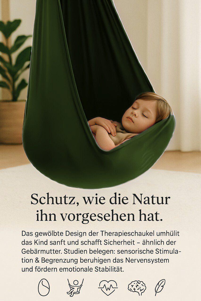 Kronenberg Schwing Tuchschaukel - Dunkelgrün