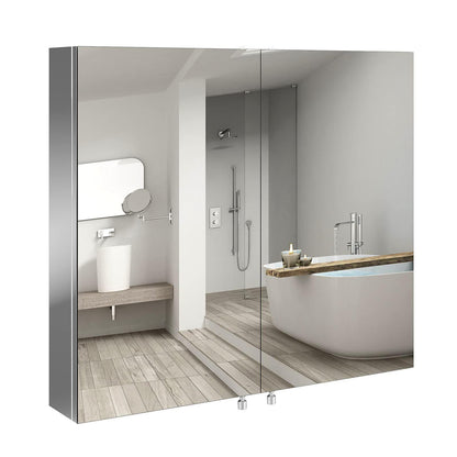 Homfa - Badezimmer Spiegelschrank