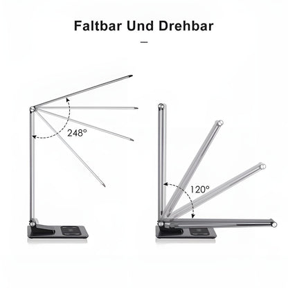 LED Schreibtischlampe - Deckey MA70C - Silber