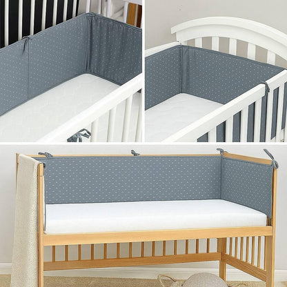 Luchild Bumpers - Bettumrandung - Star-Grau-420