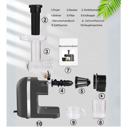Greatfinds - Entsafter - inkl. Messer Set