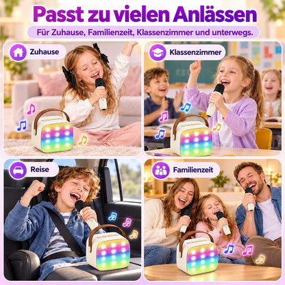 Mini - Karaoke Maschine - Beige